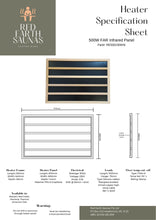 Load image into Gallery viewer, Carbon Far Infrared Heating Panels (FR4 Graphene) Ultra Low-EMF