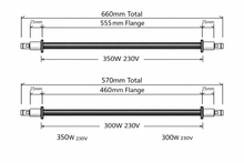 Load image into Gallery viewer, Ceramic Infrared Sauna Heater Tube – Replacement FAR Infrared Heating Element