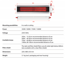 Load image into Gallery viewer, Full Spectrum Infrared Heater
