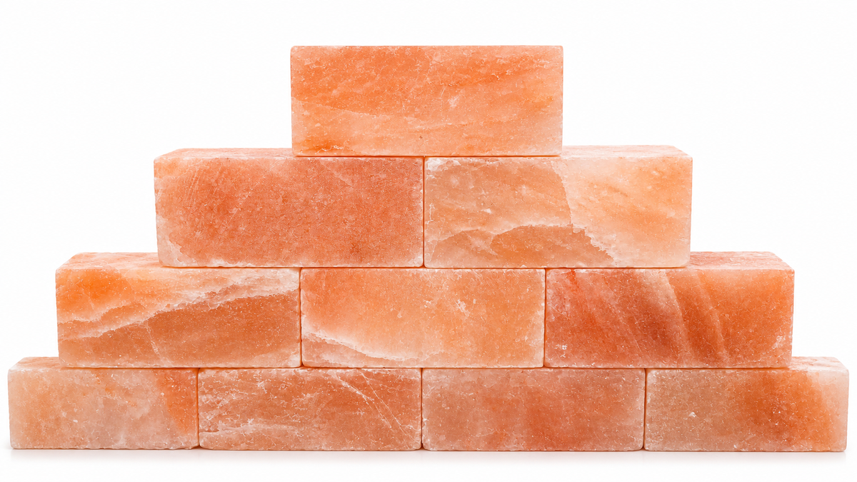 Pink Himalayan Salt Bricks – 200 x 100 x 50mm