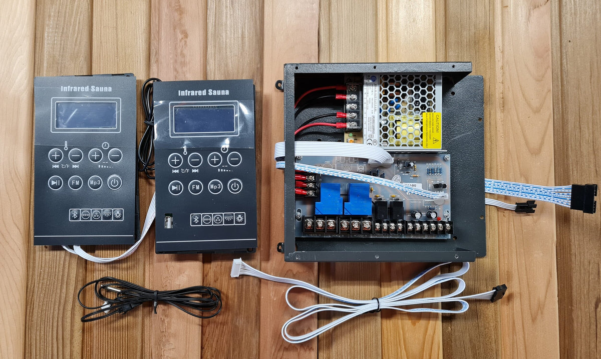 Universal Infrared Sauna Controller – Portrait Wall Control System