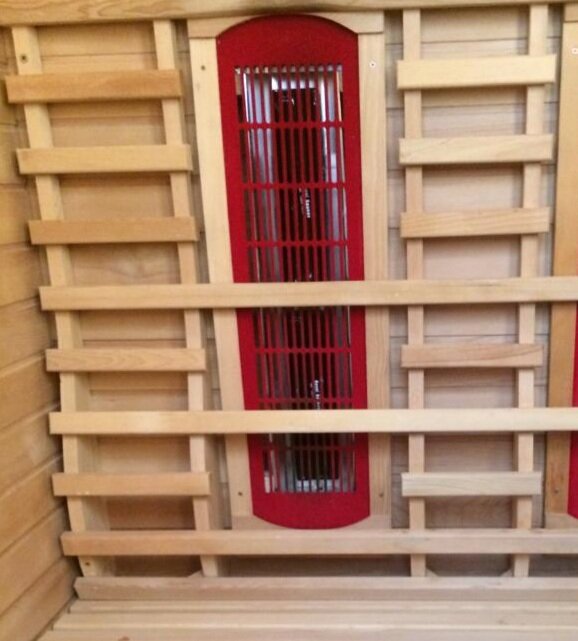 Rectangular Ceramic Infrared Sauna Heater – 163W 230V (HealthWave & iHealth Compatible)